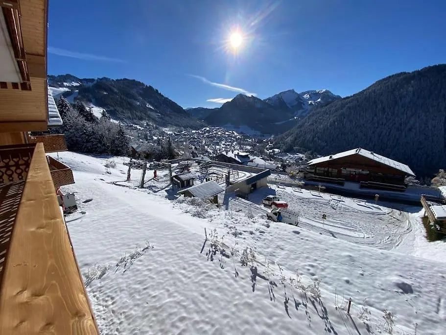 Ferme De Suzanne 9, T4 Avec Vue Surplombant La Station - Multipass Inclu Apartment Chatel 0*,