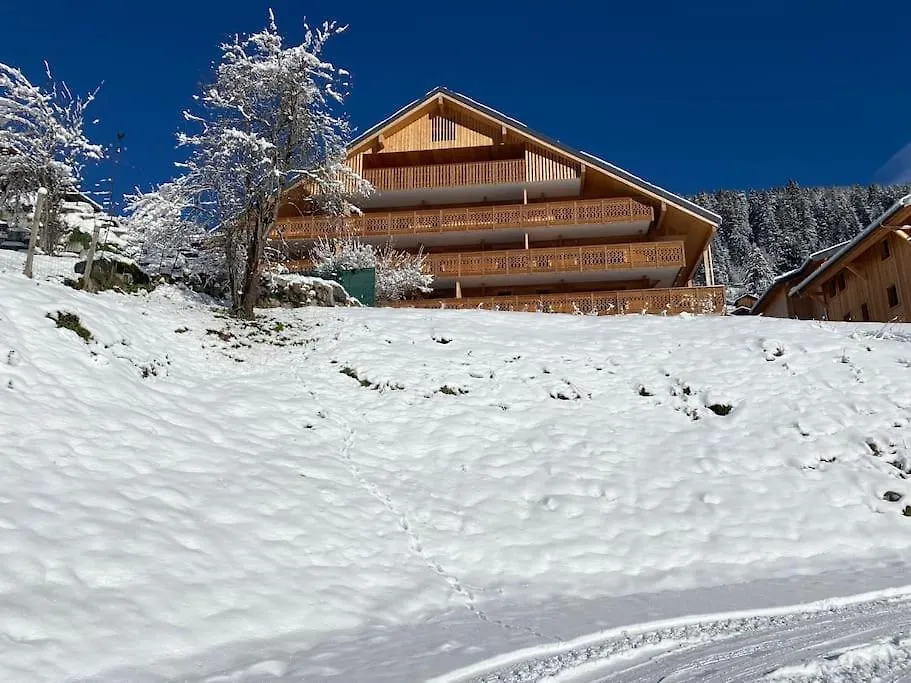 Ferme De Suzanne 9, T4 Avec Vue Surplombant La Station - Multipass Inclu Apartment Chatel